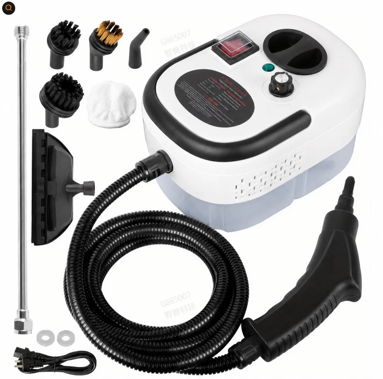 Portable Steam Cleaner — Blasts Grease & Grime in Seconds