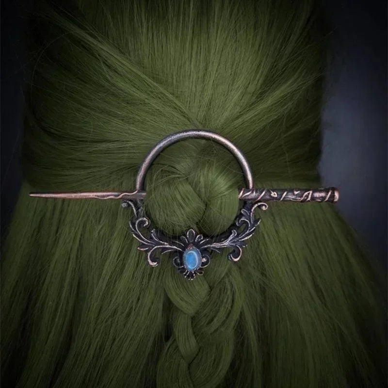 Vintage Metal Chopsticks Nordic Style Headdress Hair Sticks