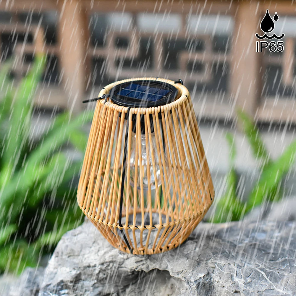 Outdoor Solar Lantern IP65 Waterproof with Handle