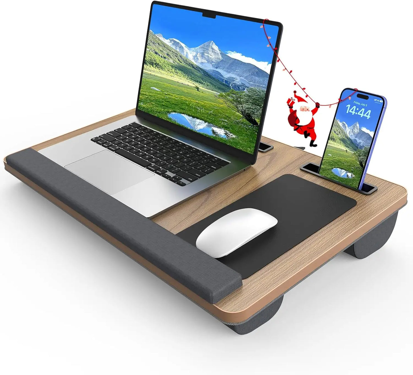 Portable Laptop Desk with, Mouse Pad,