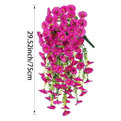 New Artificial Hanging Flowers and Plants UV-Resistant