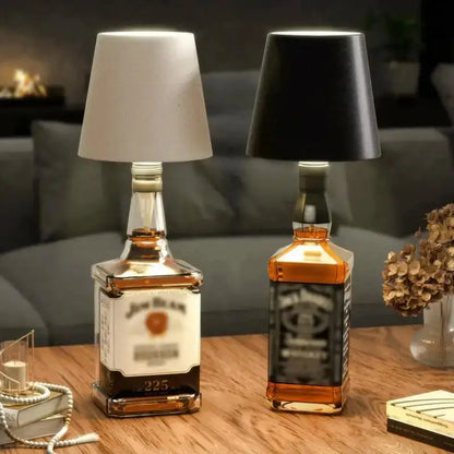 Wine Bottle LED Wireless Table Lamp USB Rechargeable