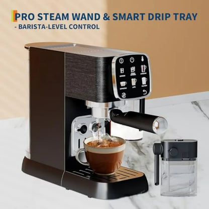 Professional Espresso Machine with Milk Frother