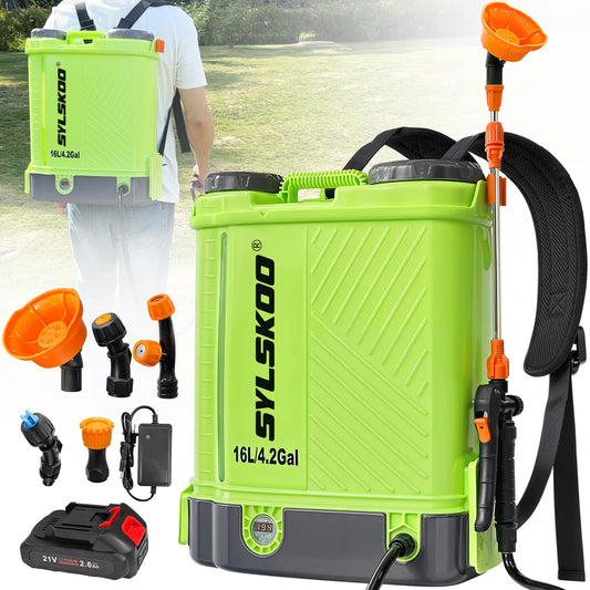 4.2 Gallon Weed Yard Sprayer,100 PSI Garden Sprayer
