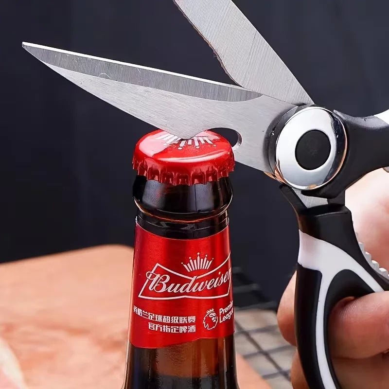 Multifunctional Kitchen Scissors Stainless Steel