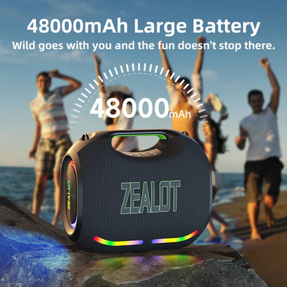 250W Wireless Speaker, Outdoor Portable,  Long Battery,
