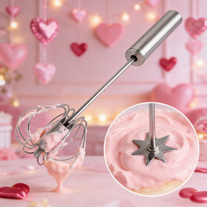1-Second Mini Whisker, Handheld Home Bakers & Coffee Lovers