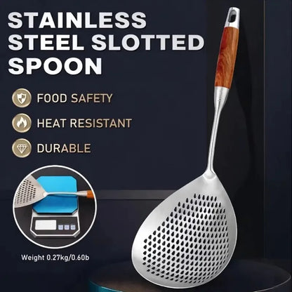 Stainless Steel Spider Strainer Skimmer Ladle for Cooking