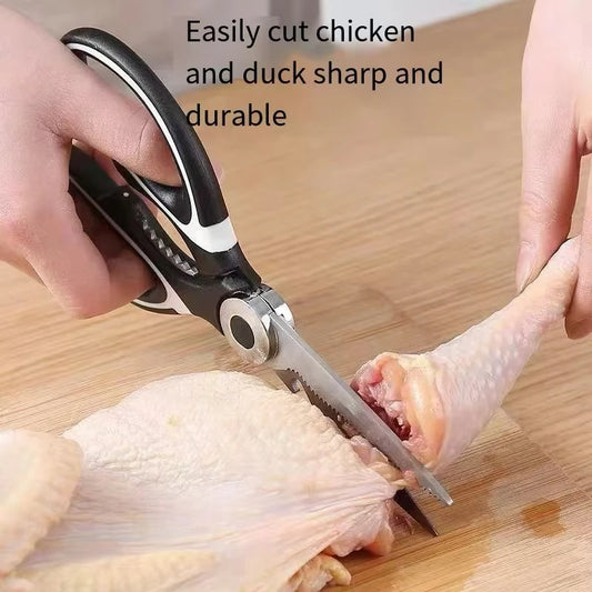 Multifunctional Kitchen Scissors Stainless Steel
