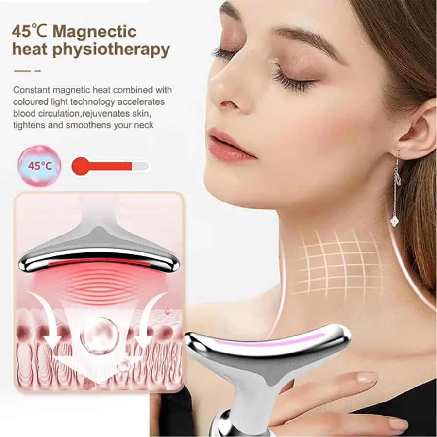 EMS Neck & Face Lifting Massager — Tighten & Firm at Home