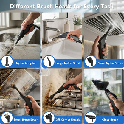 Portable Steam Cleaner — Blasts Grease & Grime in Seconds