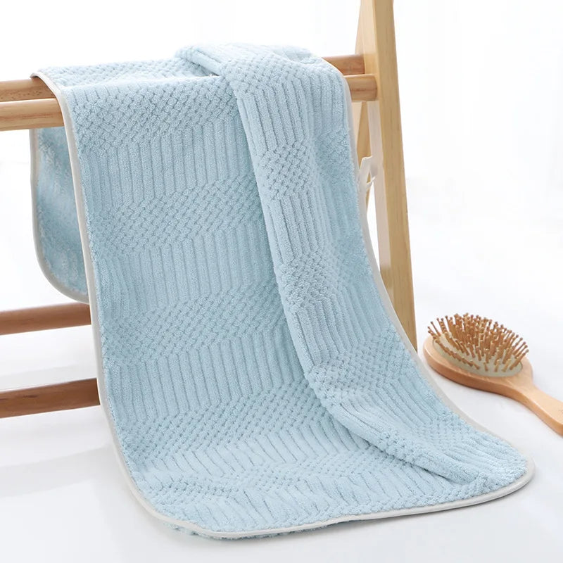 5pcs Soft Towel Set, Absorbent Quick-Drying,