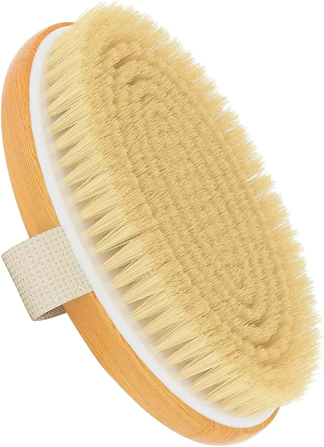 Natural Bristle Dry Body Brush — Smoother Skin in 5 Minutes a Day