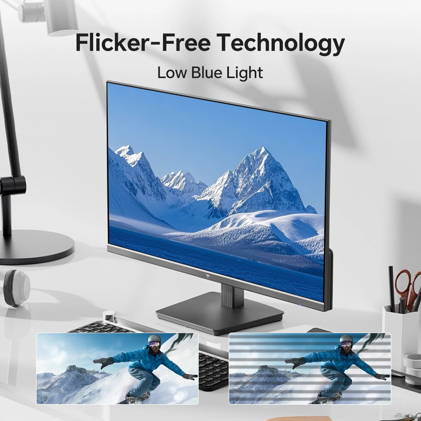 KTC 27 Inch Computer Monitor - QHD Display