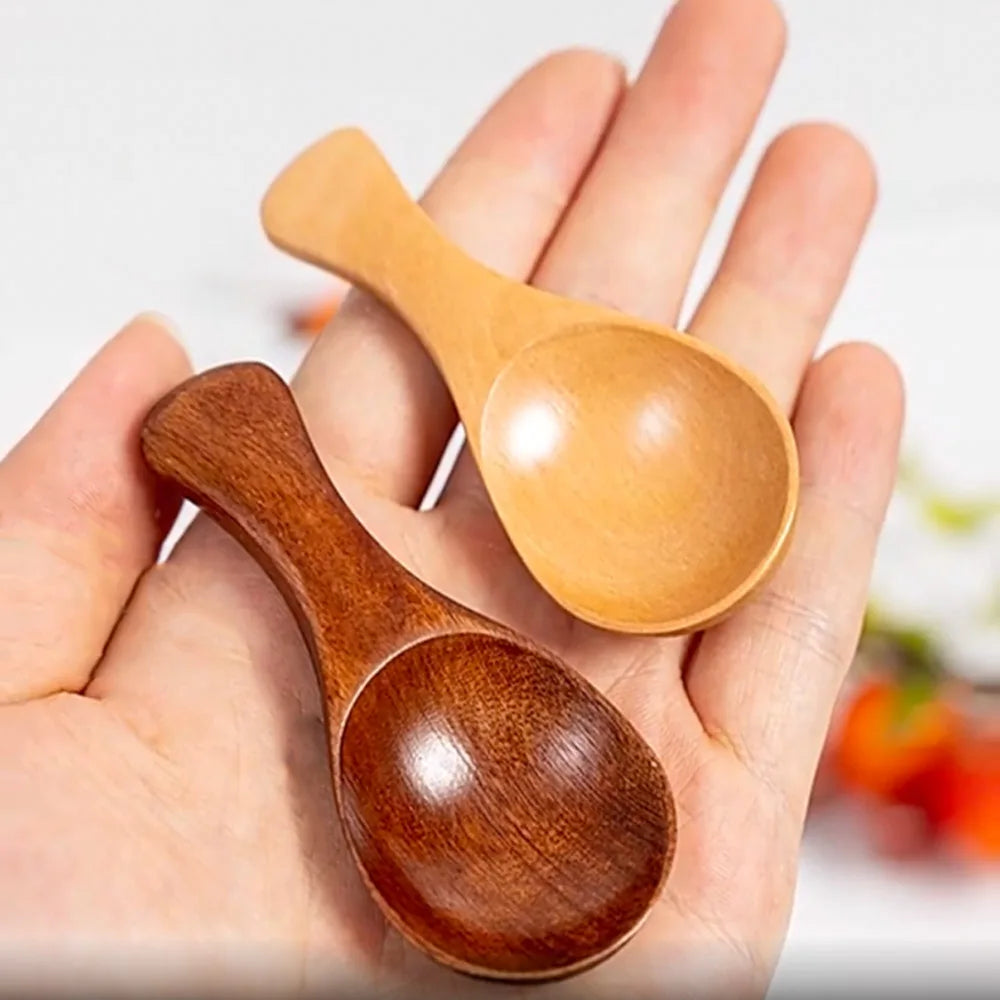 4Pcs Mini Wooden Spoons Set