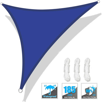 Triangle Sun Shade or Outdoor Patio, Garden Awning