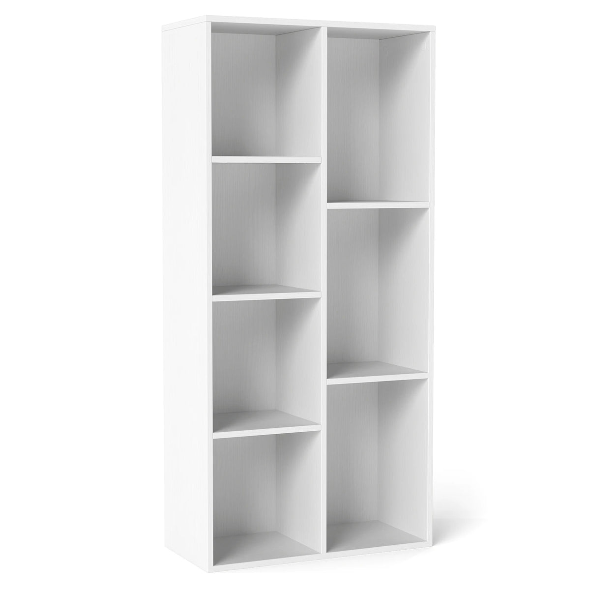7-Cube Bookcase, Vertical or Horizontal Freestanding Bookshelf.
