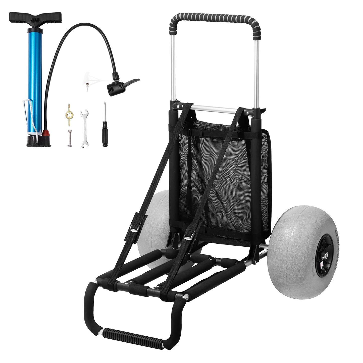 Beach Dolly Big Wheels for Sand 165LBS Capacity