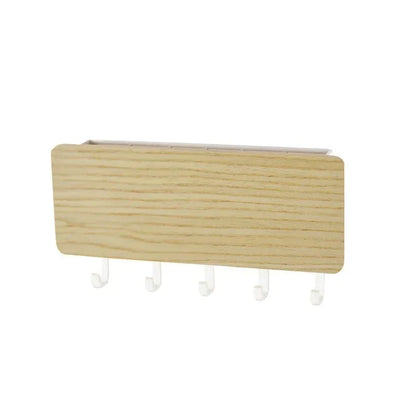 Wall Hanging Bamboo Key Hanger Holder, Organizer Rectangle