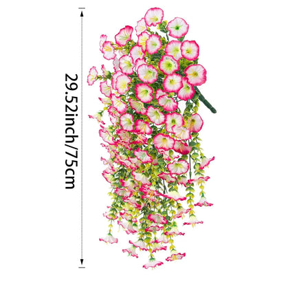 New Artificial Hanging Flowers and Plants UV-Resistant