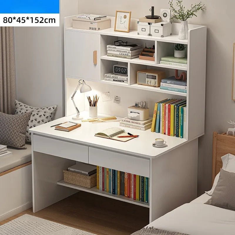 Computer Desk Bookcase  Study desk and chair