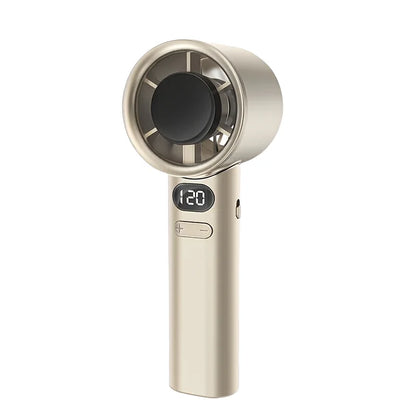 Portable Fan 120-Speed Digital Display Ice Cooling