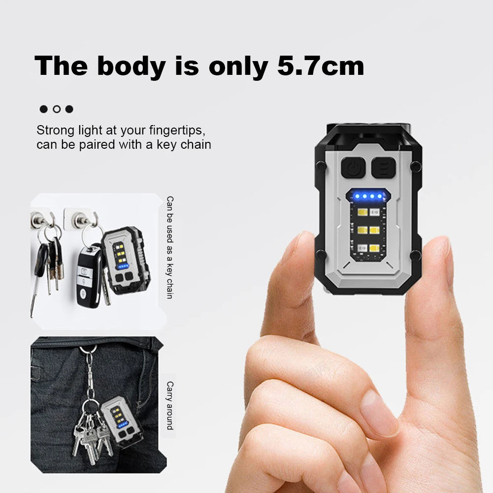 High Bright Flashlight USB Charging Super Bright Torch