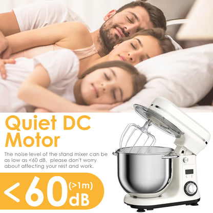 Kitchen Food Stand Mixer, Blender, Whip Dough Kneader,