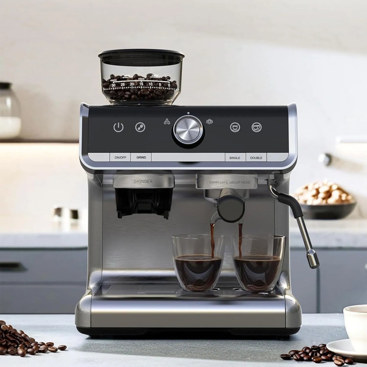 Espresso Coffee Machine Semi Automatic Espresso Maker Cappuccino
