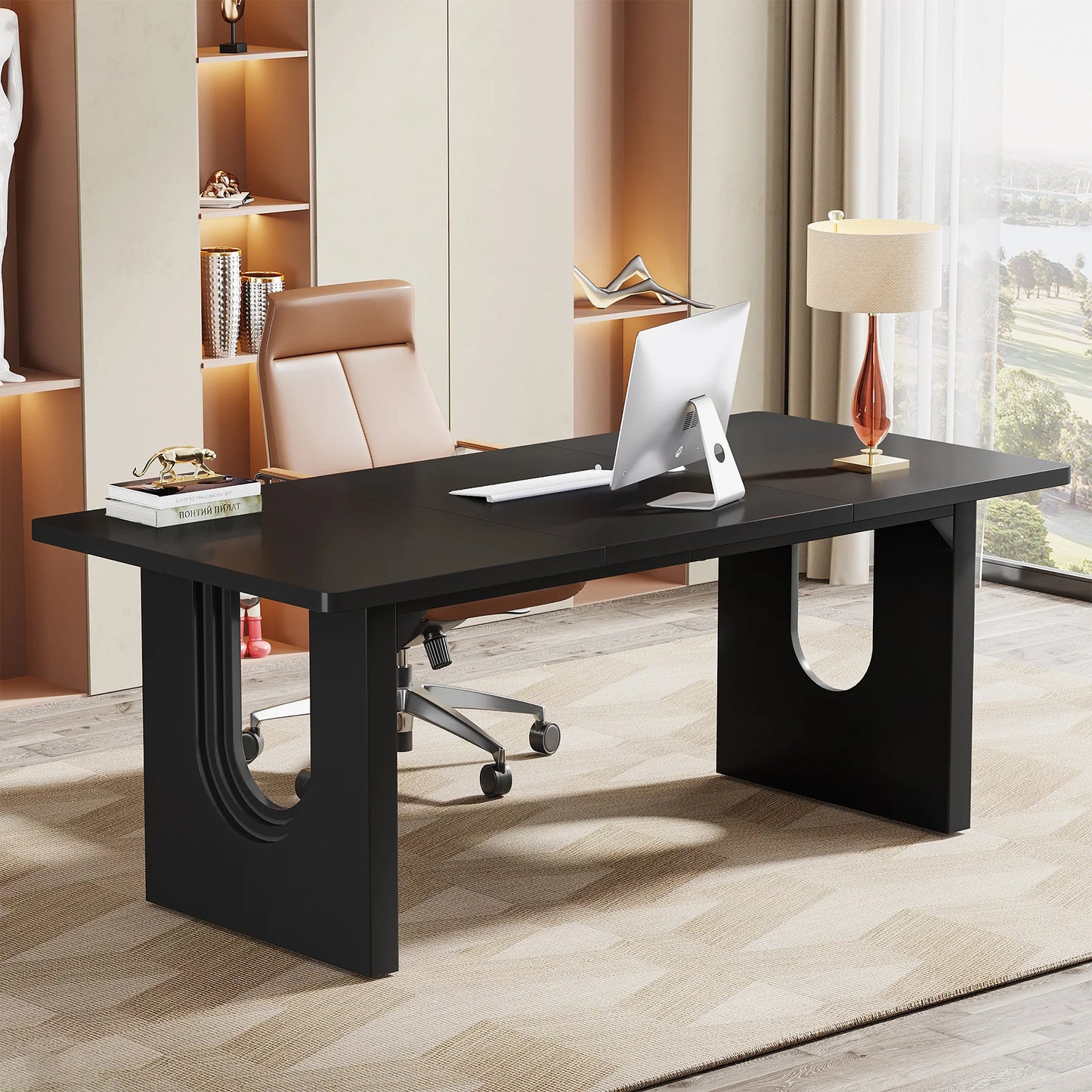 Executive Desk, Large Office Computer Desk, Conference Table