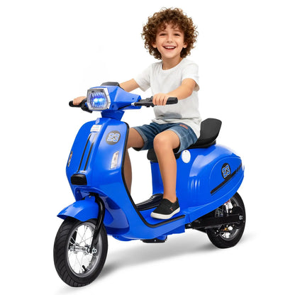 24V 350W Kids Electric Motorcycle, Dual Driving Modes