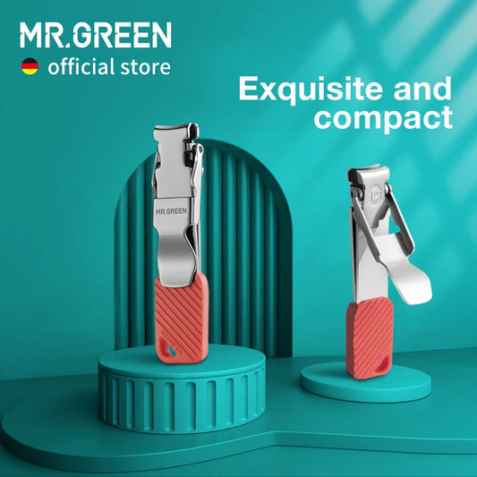 Compact Nail Clippers Foldable  With Key Chain