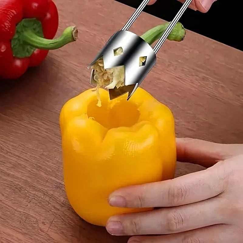 Stainless Steel Portable Core Fruit and Vegetable Extractor