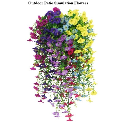 New Artificial Hanging Flowers and Plants UV-Resistant