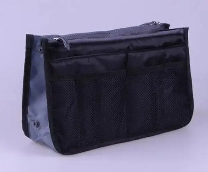 Multi Functional Large Capacity Makeup Bag Double Zipper