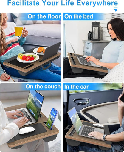 Portable Laptop Desk with, Mouse Pad,