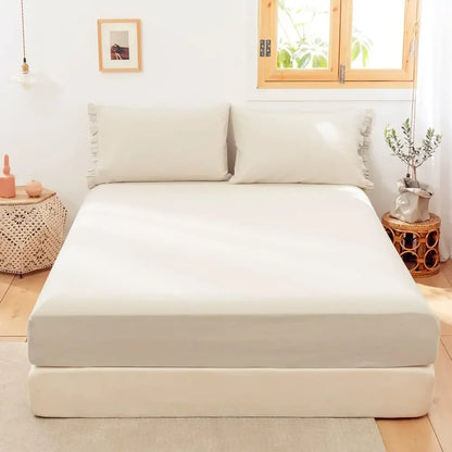 Linen Fitted Sheet (1 Piece) - 14 Inch Deep Pocket