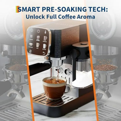 Professional Espresso Machine with Milk Frother