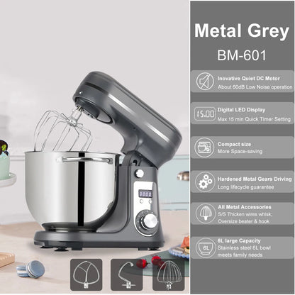 Kitchen Food Stand Mixer, Blender, Whip Dough Kneader,