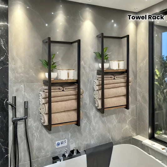 French Style Bathroom Storage Rack