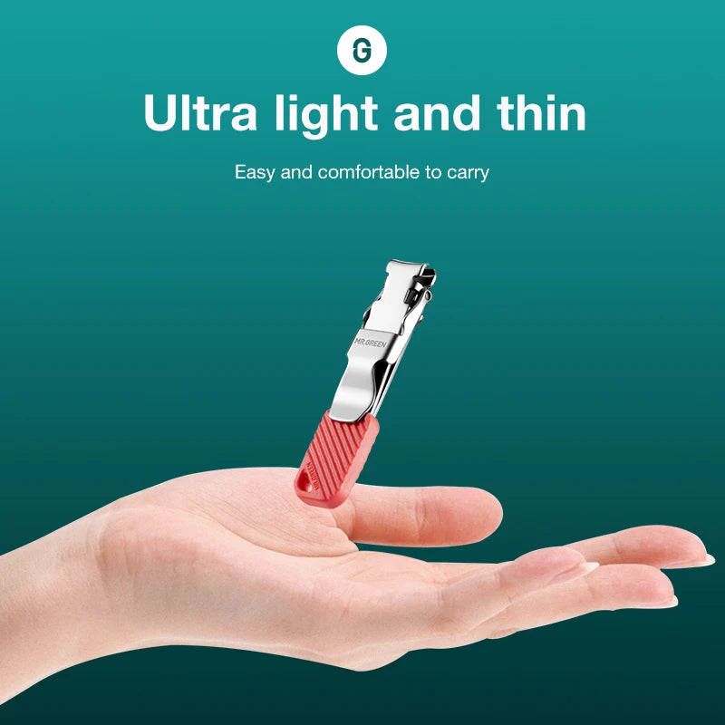 Compact Nail Clippers Foldable  With Key Chain
