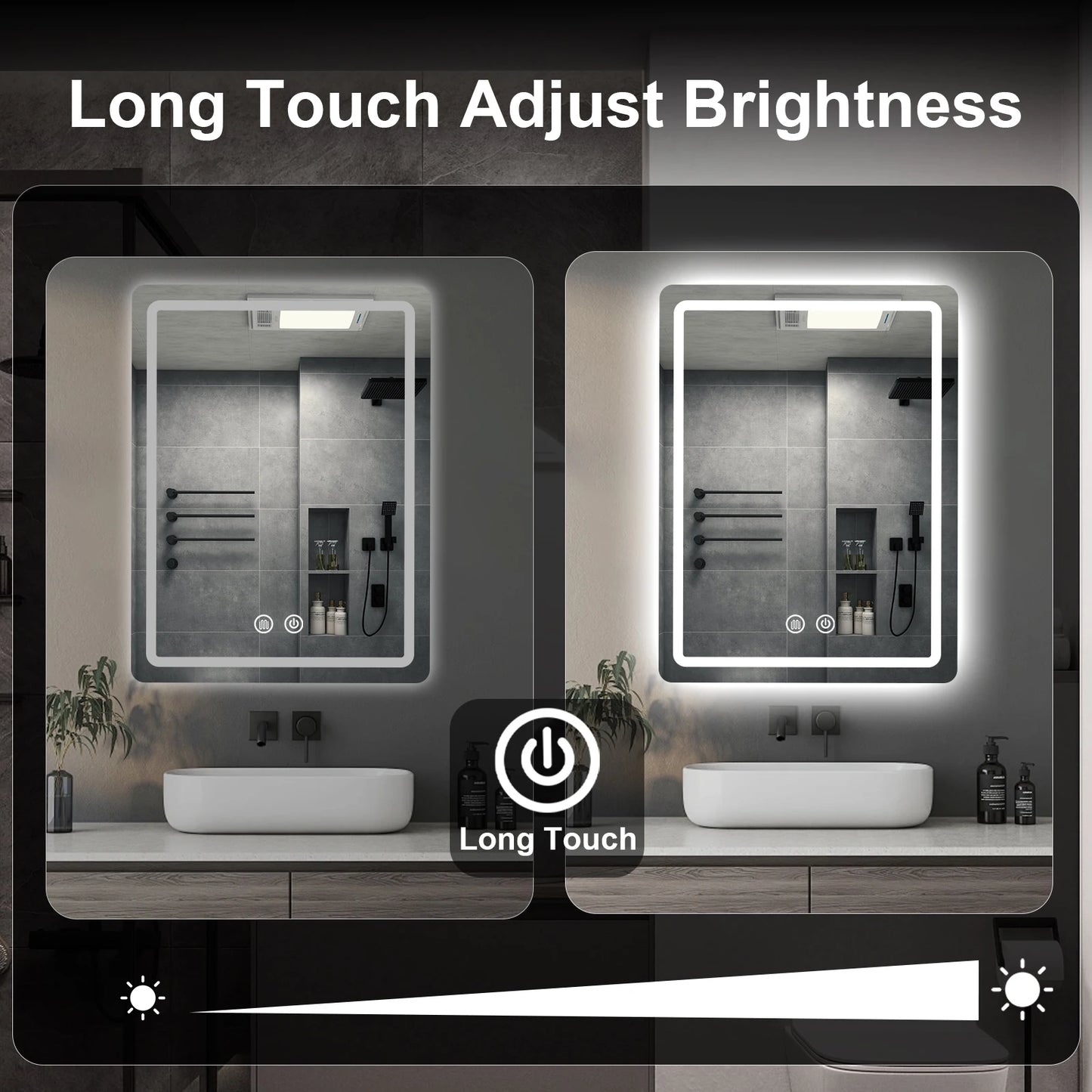 20x28 inch LED Bathroom, Vanity Mirror with Lights
