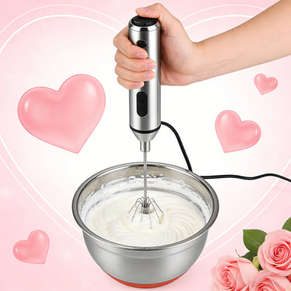 1-Second Mini Whisker, Handheld Home Bakers & Coffee Lovers