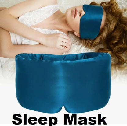 100% Mulberry Silk Sleeping Mask Eyepatch Blocking Light