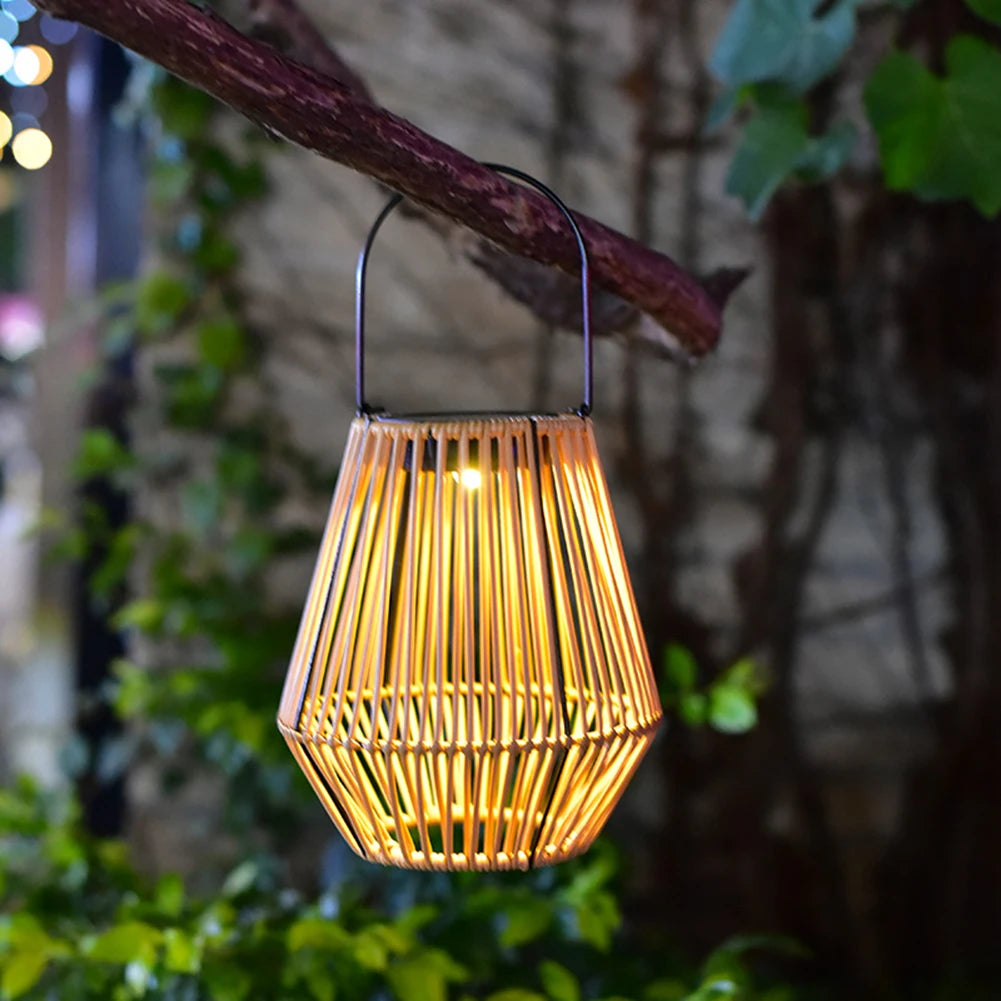 Outdoor Solar Lantern IP65 Waterproof with Handle