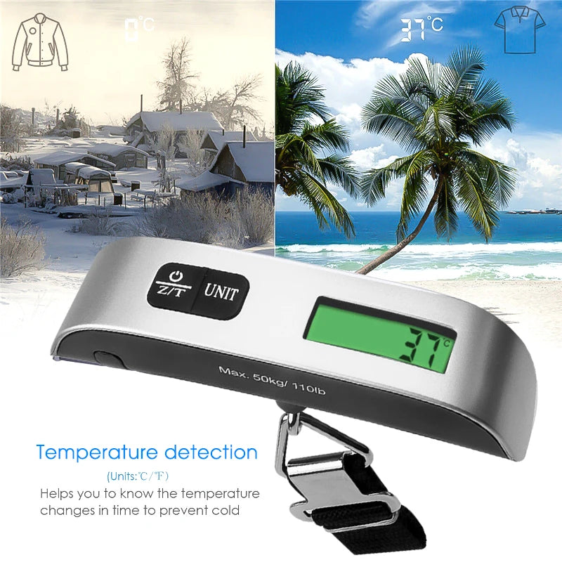 Digital Luggage Scale Portable Handheld High Precision