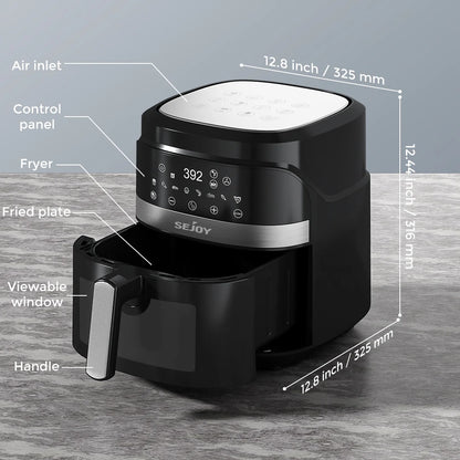 Air Fryer 1,6 Quart Electric Hot Fryer Oven Bake
