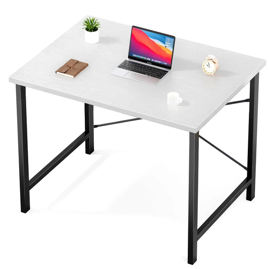 32 Inch Small Computer Desk, Writing Table Metal Frame