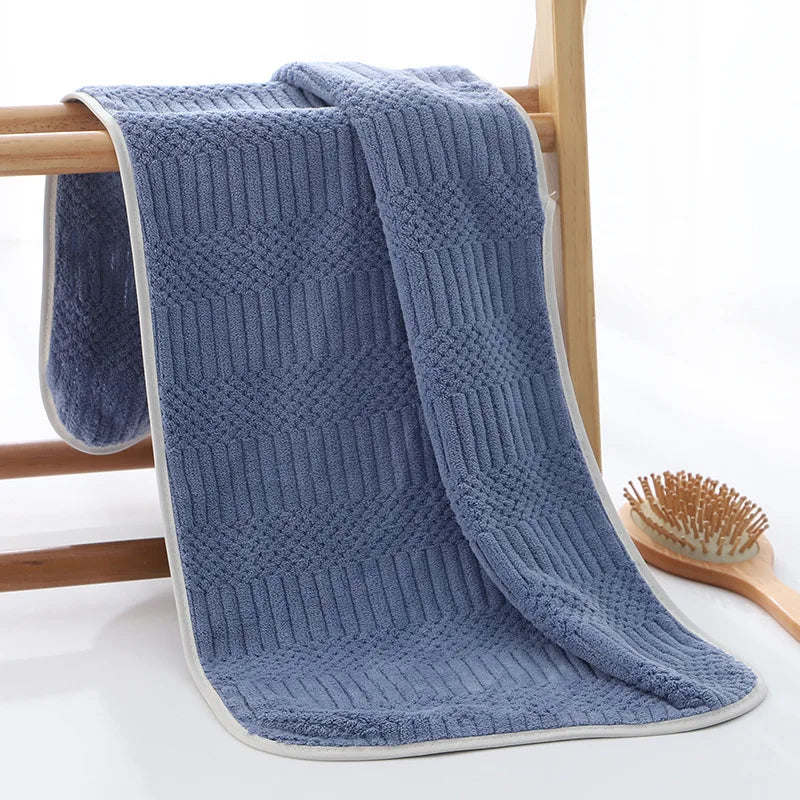 5pcs Soft Towel Set, Absorbent Quick-Drying,