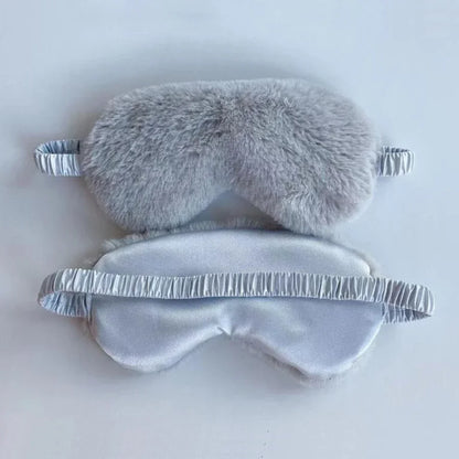 Sleeping Mask Sleeping Blindfold Soft Plush Eye Masks